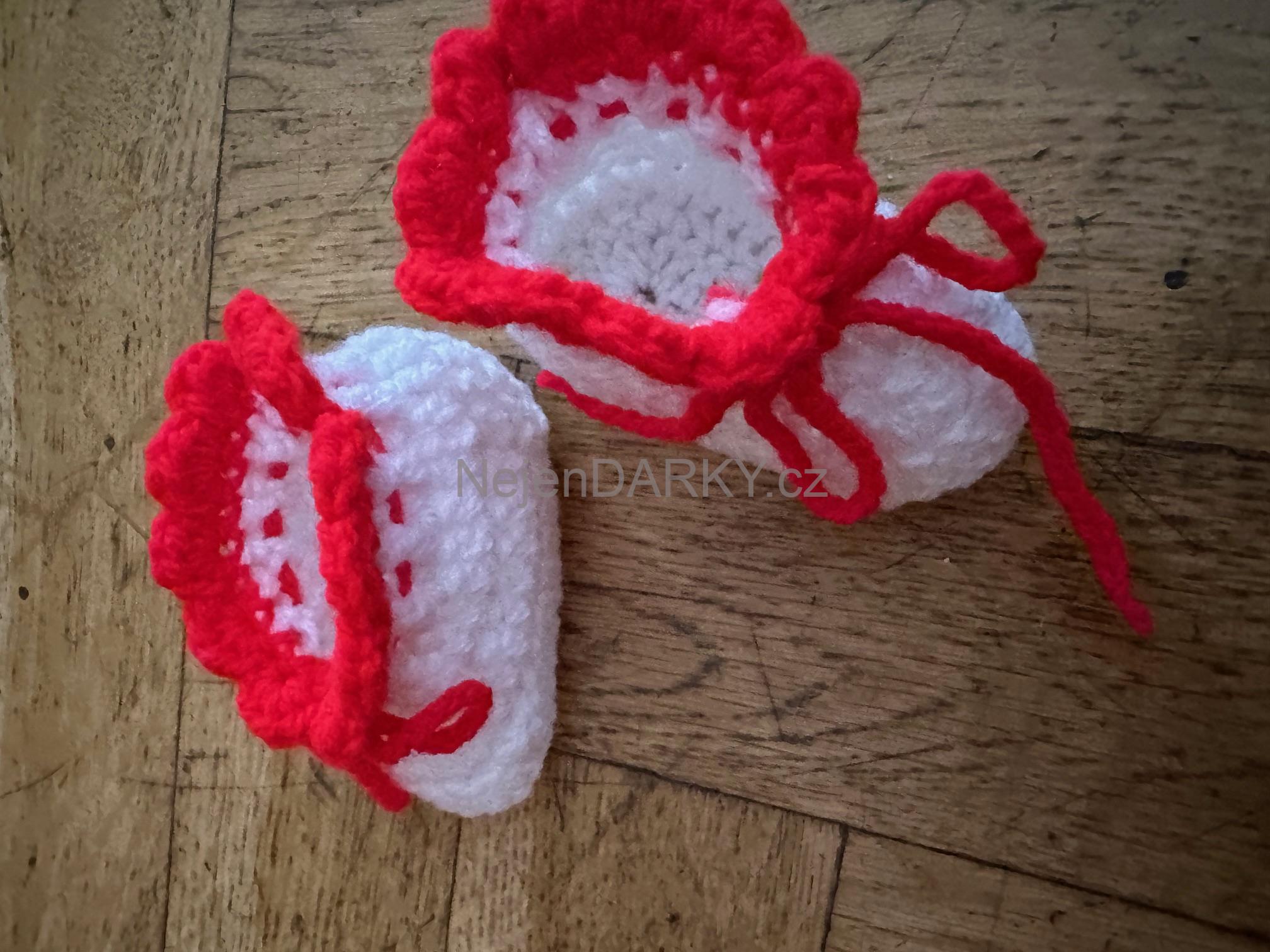 Papučky / bačkůrky věk 0-3 měsíce