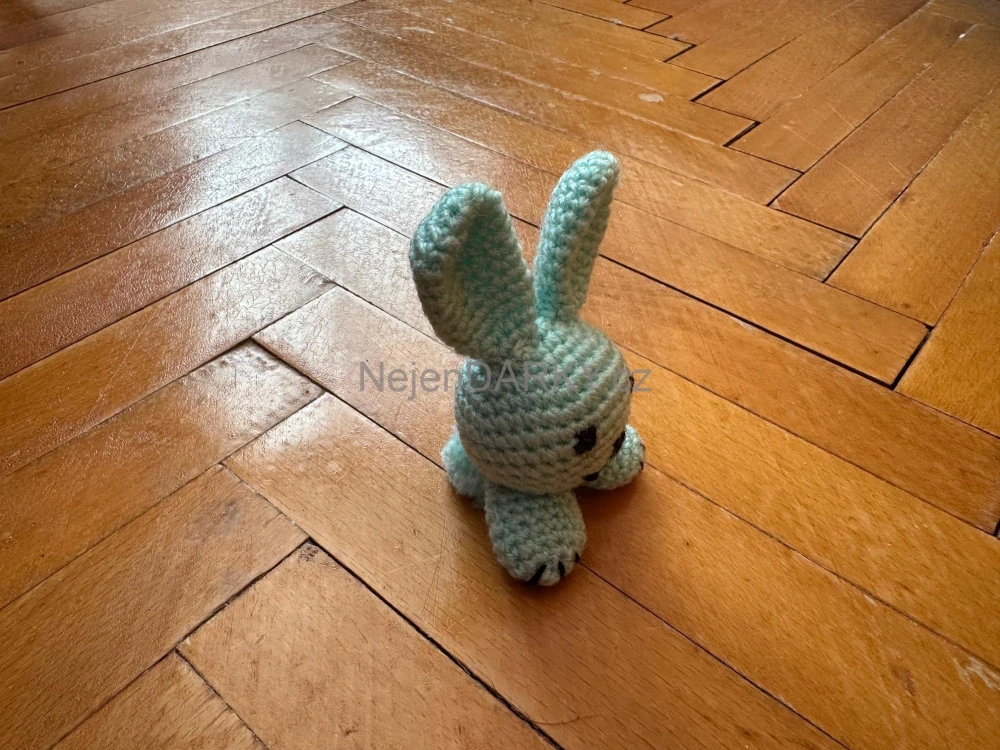 Králíček malý tyrkysový