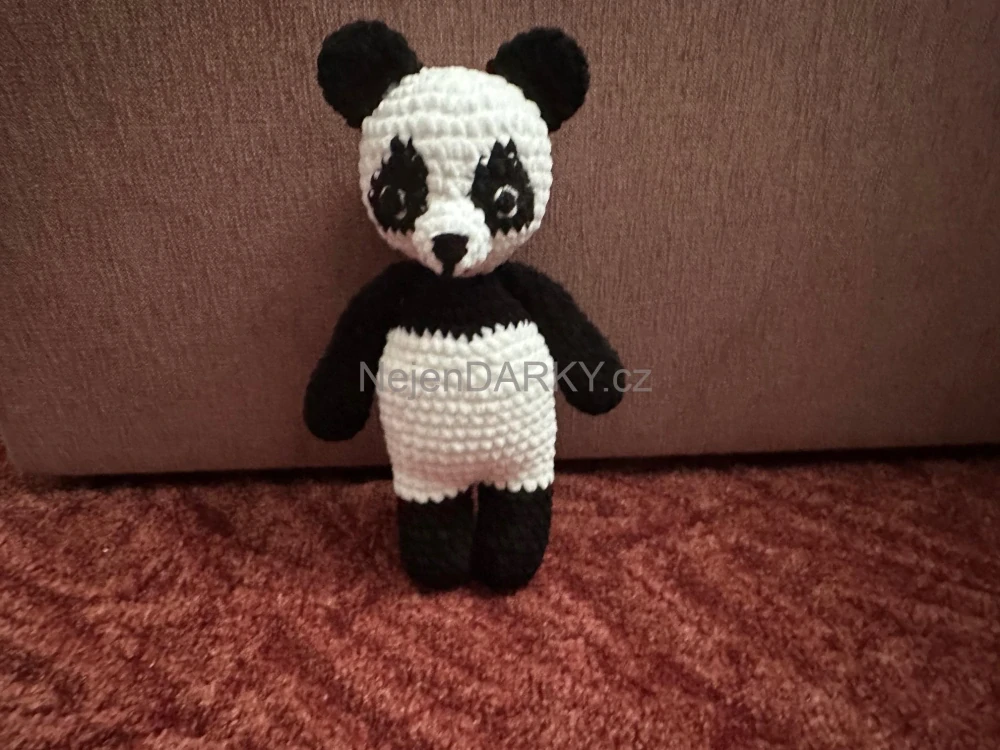 Medvídek panda plyšový