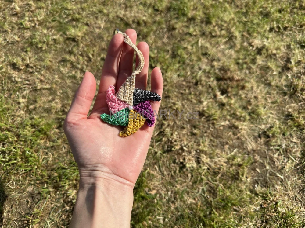 Přívěsek ke klíčům nebo na batoh - vrtule