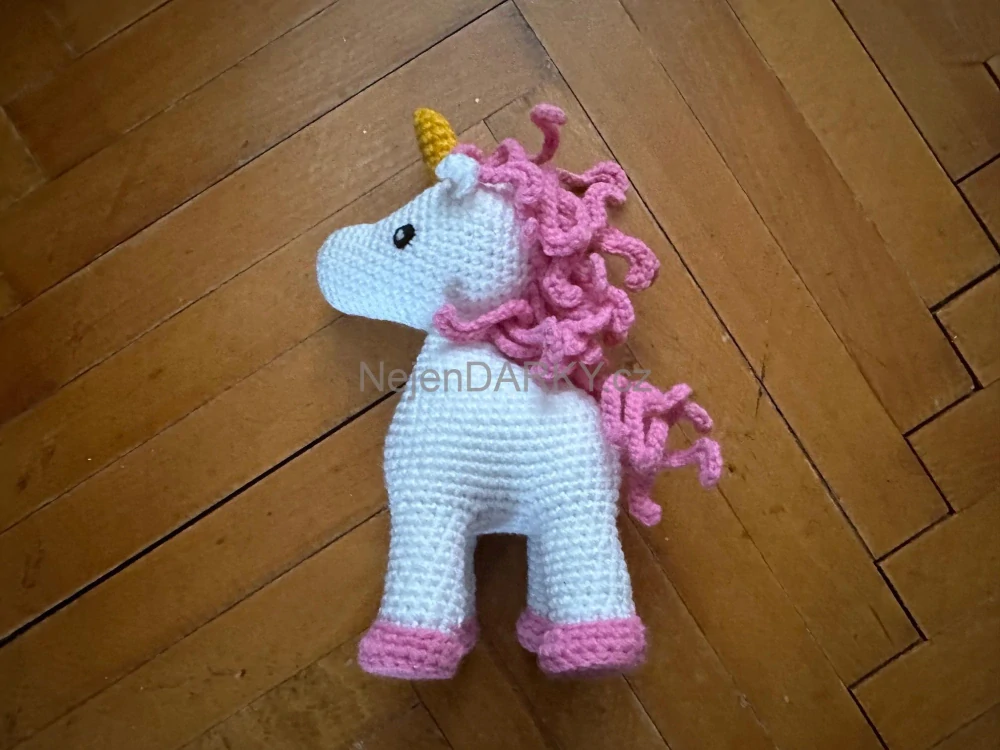 Jednorožec hračka pro děti růžový