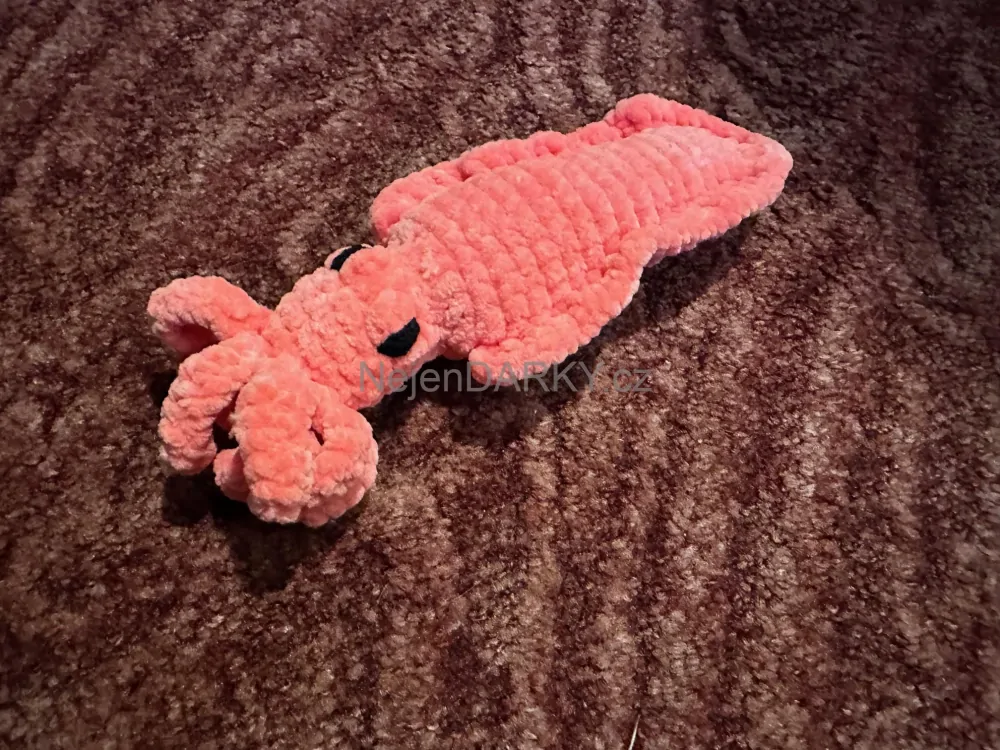 Originální hebká sépie - korálová