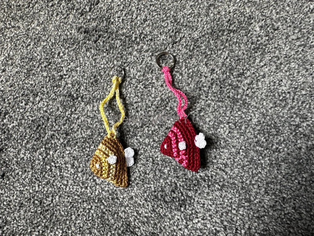 Přívěsek ke klíčům nebo na batoh - ryba