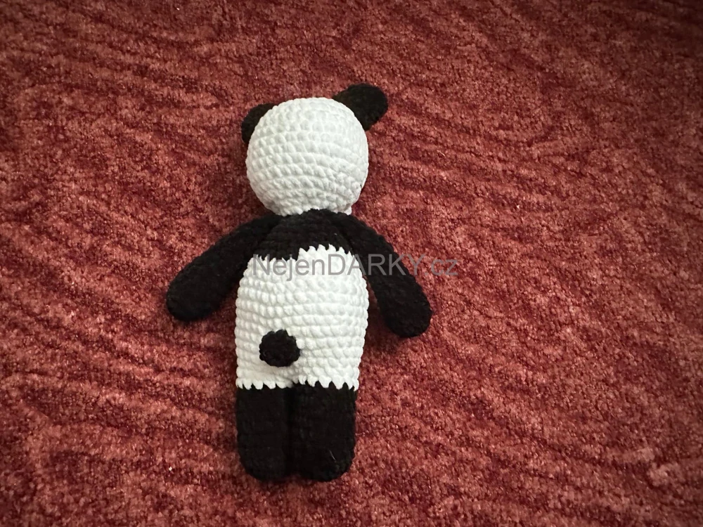 Medvídek panda plyšový