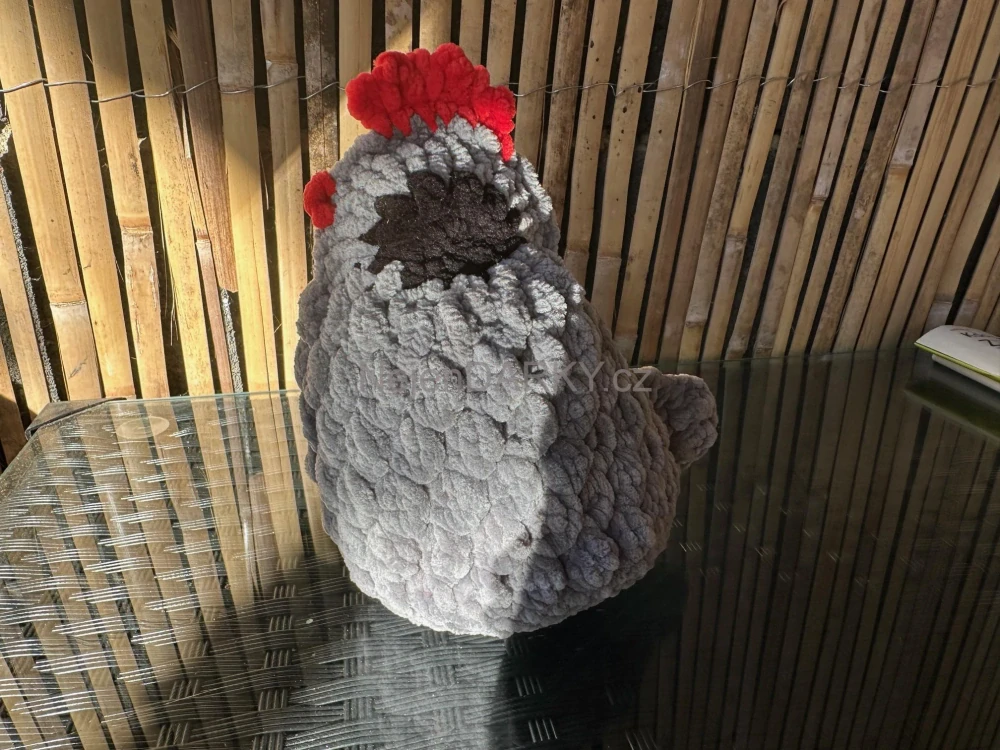 Hebká slepice šedá