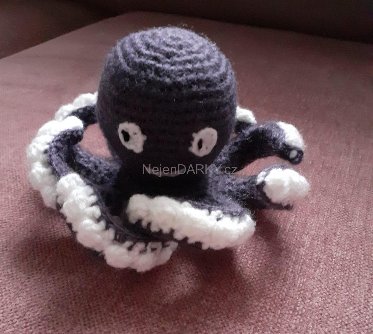 Luxusní chobotnička MIMINKO - tm. fialové