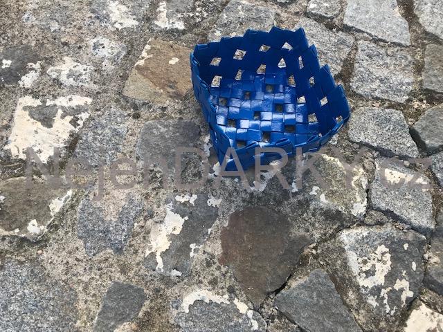 Papírový košík - dekorace i praktické využití