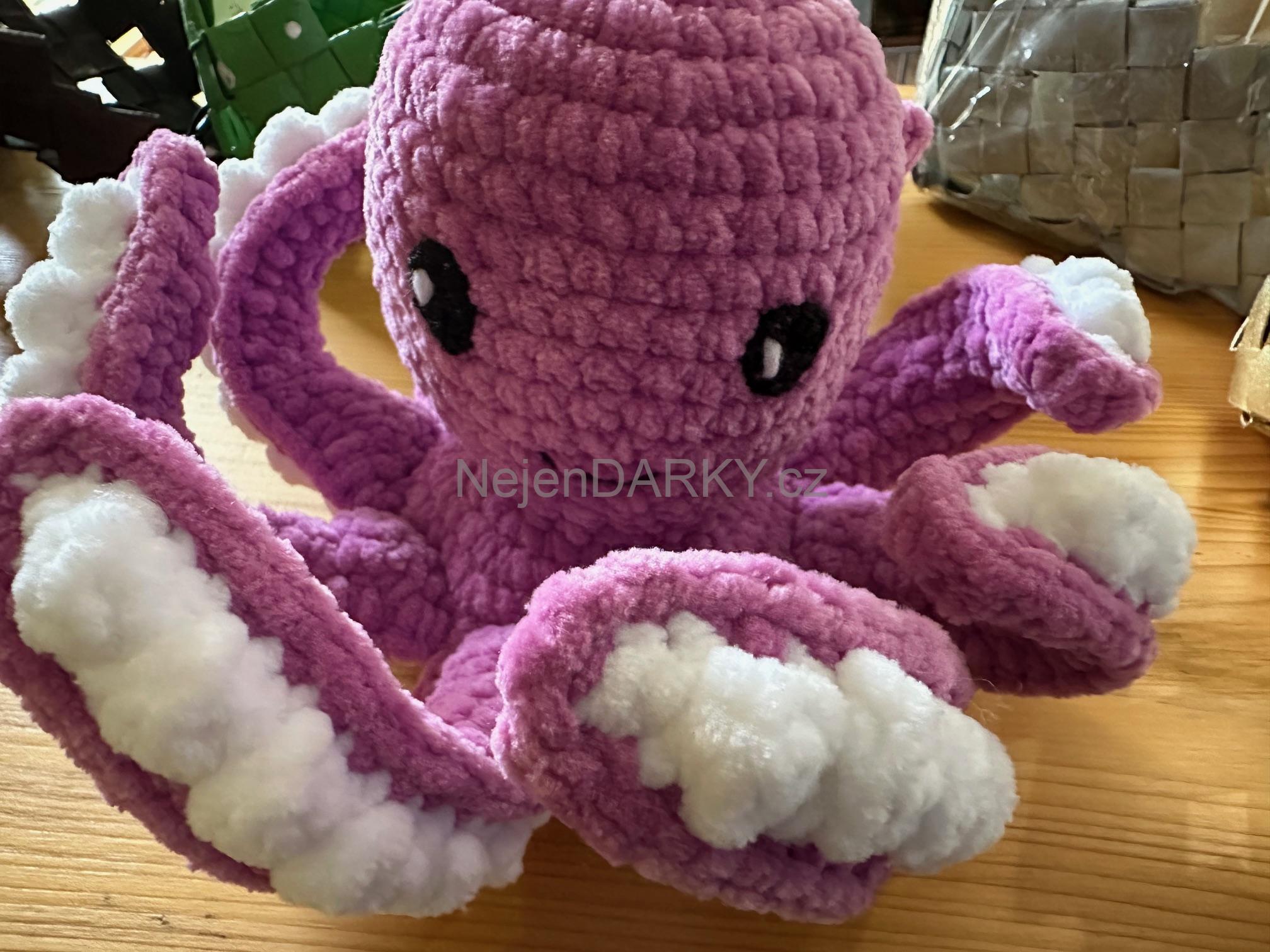 Luxusní set hraček extra hebké - fialkové