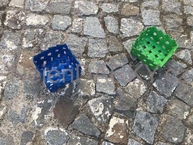 Papírový košík - dekorace i praktické využití