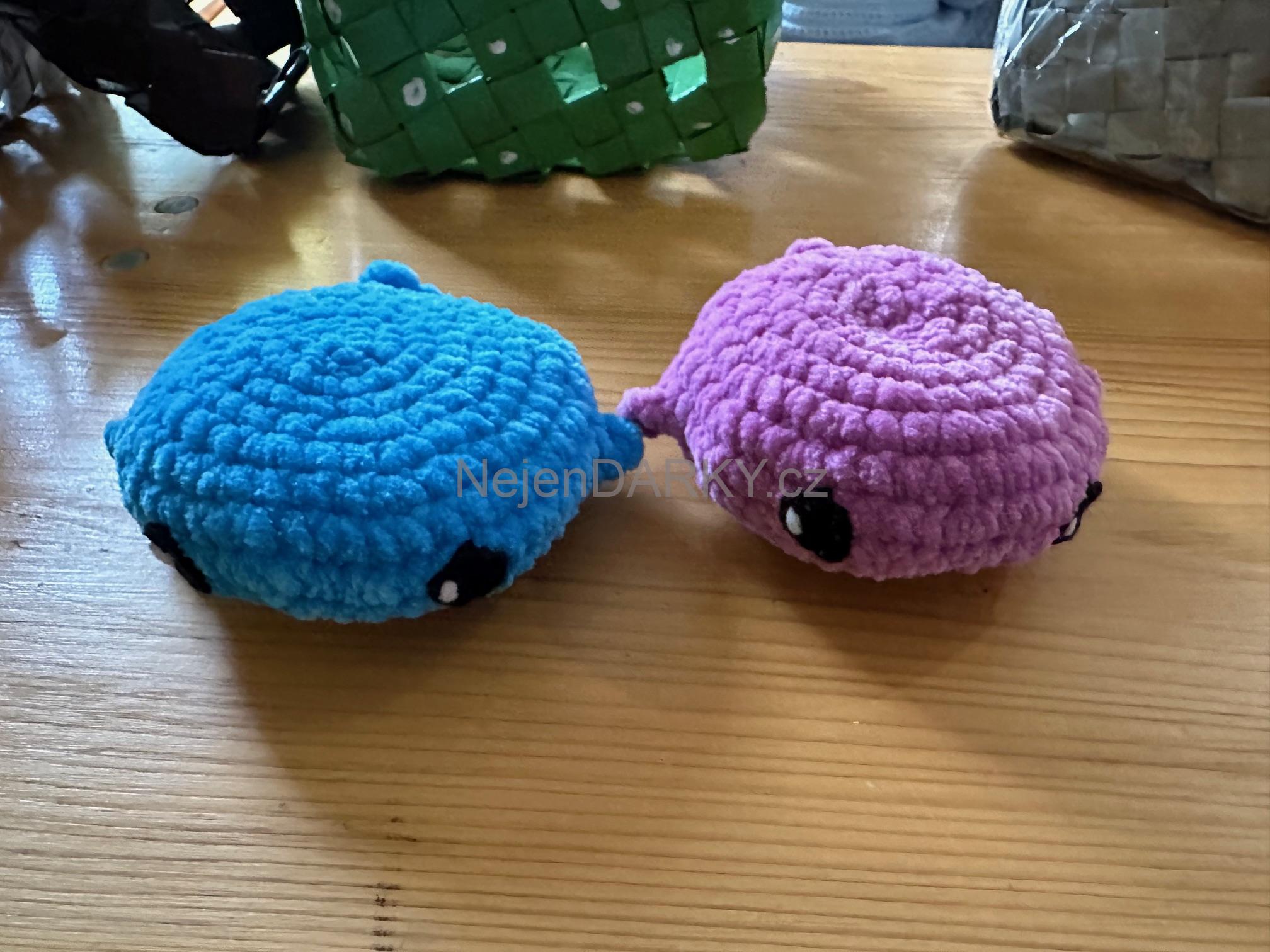 Luxusní set hraček extra hebké - fialkové