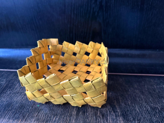 Papírový košík - dekorace i praktické využití