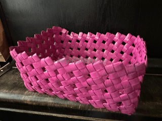 Papírový košík VELKÝ - dekorace i praktické využití