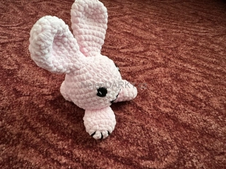 Králíček velký růžový extraměkký