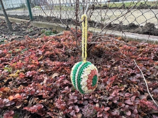 Luxusní háčkovaná kraslice