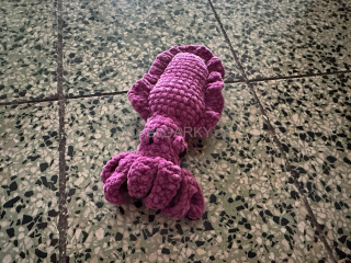 Originální hračka hebká sépie - fialová