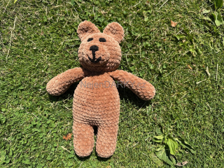 Medvěd hnědý plyšový