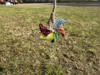 Přívěsek ke klíčům nebo na batoh - vrtule