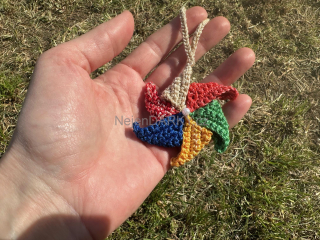 Přívěsek ke klíčům nebo na batoh - vrtule